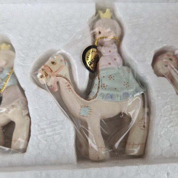 Precious Moments Miniature Nativity They Followed The Star 613002 Pewter - Picture 6 of 7